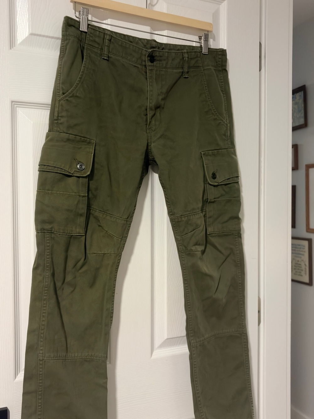 Levi’s Olive Green Cargo Workwear Pants